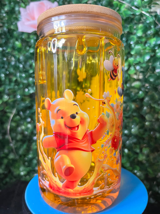 Premade 16 oz character cup